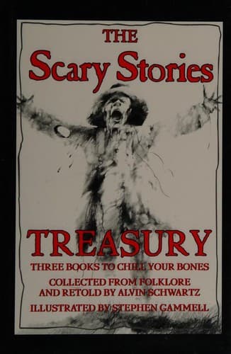 The  Scary Stories Treasury Cover