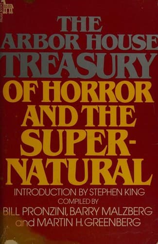 The Arbor House Treasury of Horror and the Supernatural Cover