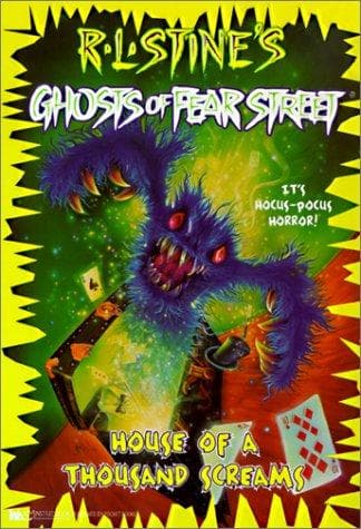 Ghosts of Fear Street - House of a Thousand Screams Cover