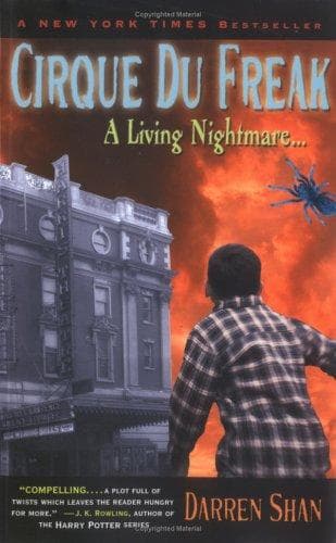A Living Nightmare (Cirque du Freak, Book 1) Cover