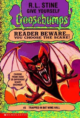 Give Yourself Goosebumps - Trapped in Bat Wing Hall Cover