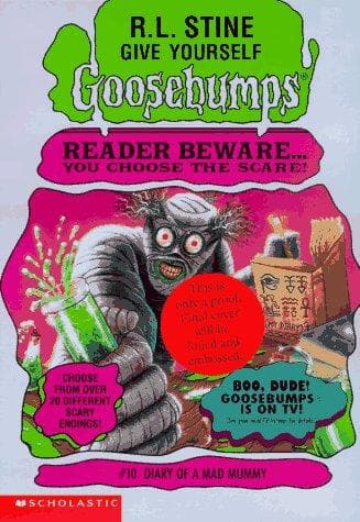 Give Yourself Goosebumps - Diary of a Mad Mummy Cover