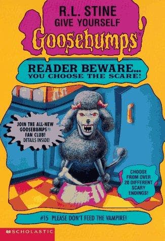 Give Yourself Goosebumps - Please Don't Feed the Vampire! Cover