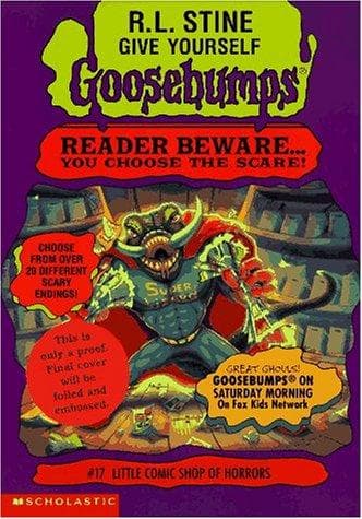 Give Yourself Goosebumps - Little Comic Shop of Horrors Cover