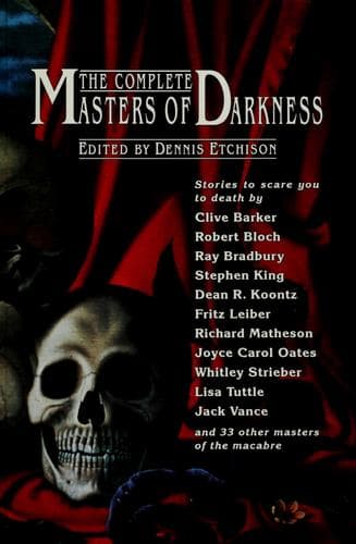 The Complete masters of darkness Cover