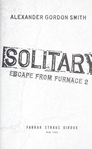 Solitary (Escape from Furnace #2) Cover