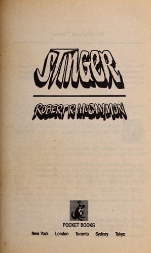Stinger Cover
