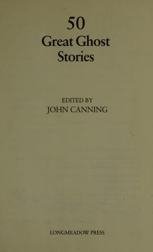 50 great horror stories Cover
