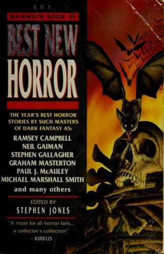 The Mammoth Book of Best New Horror Volume Seven Cover