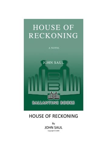 House of reckoning Cover