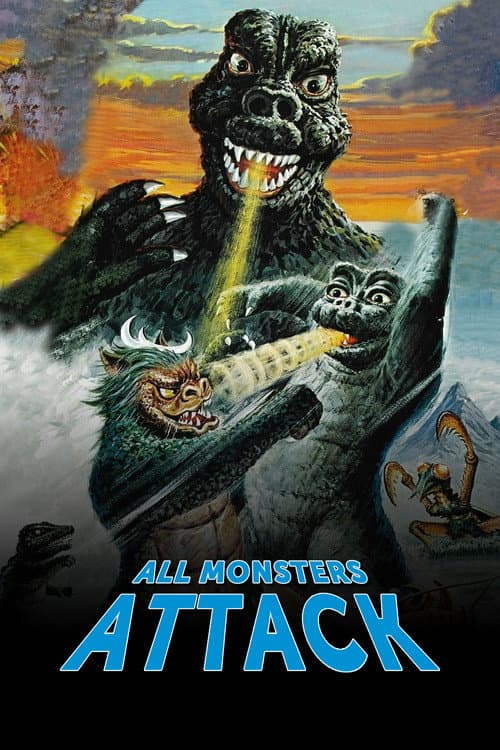 All Monsters Attack Poster