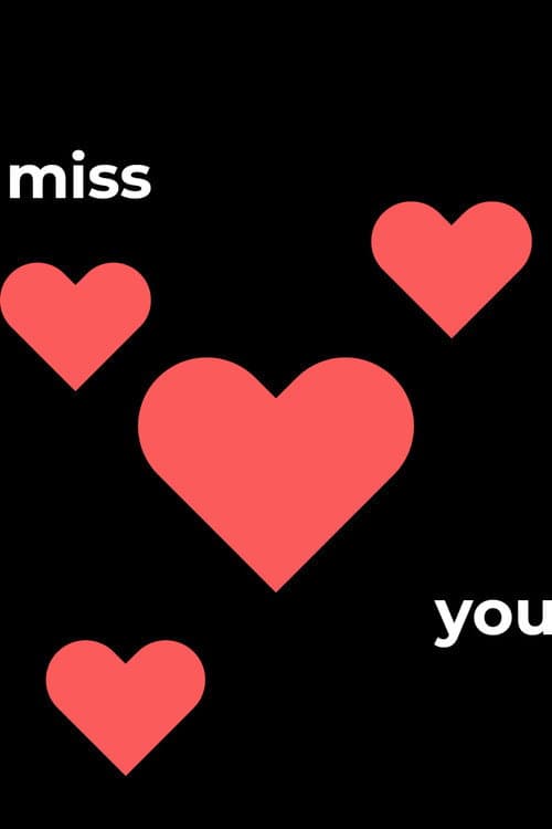 Miss You Poster
