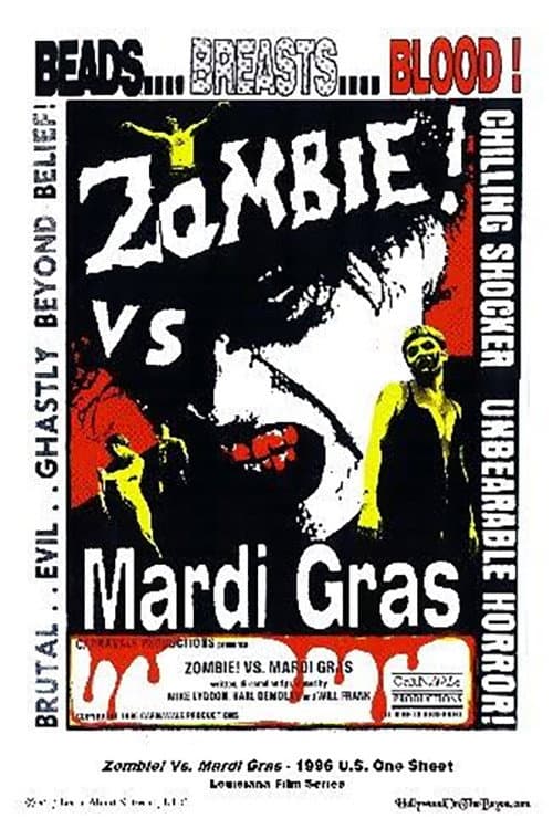 Zombie! vs. Mardi Gras Poster