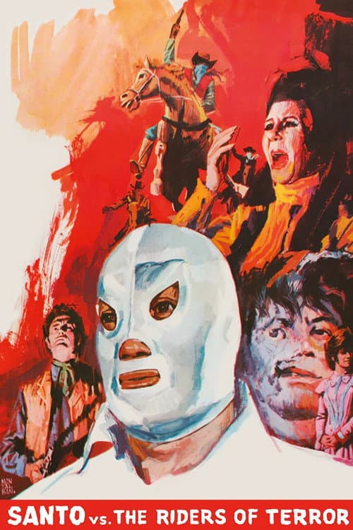 Santo vs. the Riders of Terror Poster