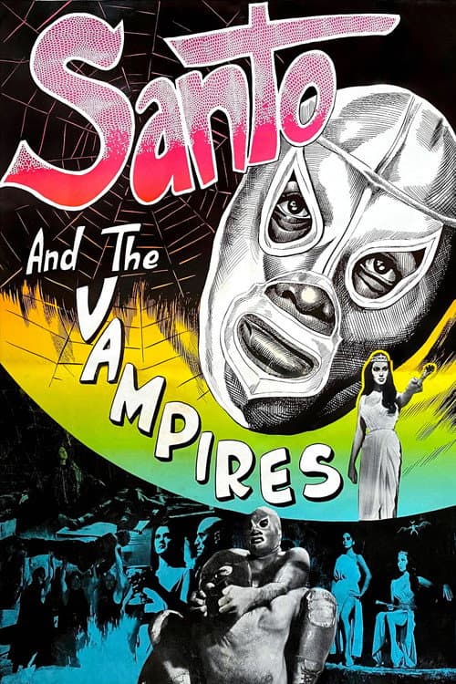 Santo vs. the Vampire Women Poster