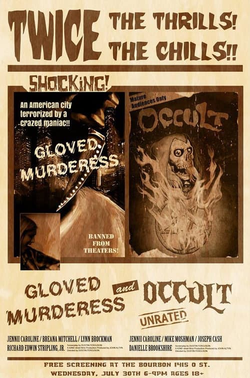 Gloved Murderess Poster