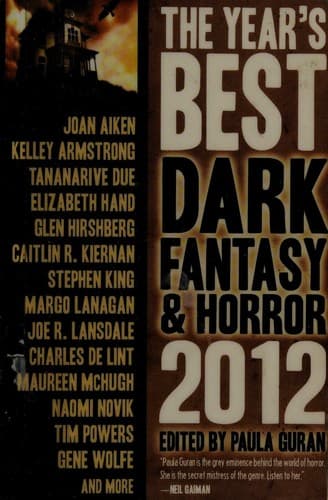 The Year's Best Dark Fantasy And Horror 2012 Cover